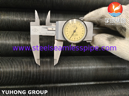 हीट एक्सचेंजर अनुप्रयोग के लिए ASME SA179+Al1060 G-टाइप/एंबेडेड फिन ट्यूब