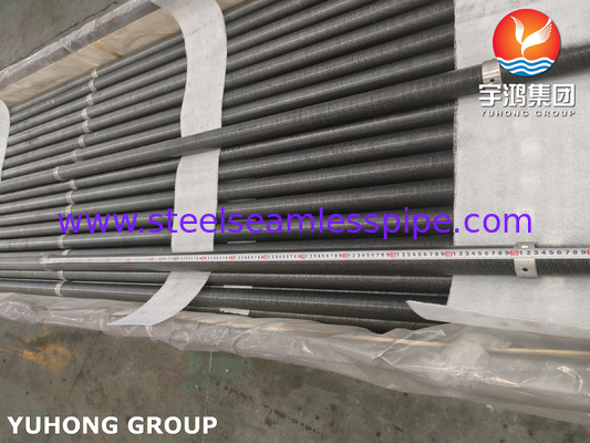 हीट एक्सचेंजर अनुप्रयोग के लिए ASME SA179+Al1060 G-टाइप/एंबेडेड फिन ट्यूब