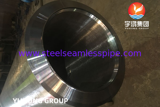 ASTM A335 / ASME SA335 P9 मिश्र धातु स्टील सीमलेस पाइप ब्लैक पेंटिंग बेवेल्ड एंड