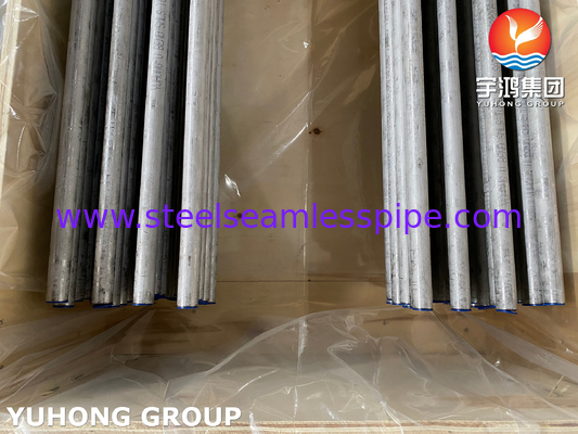 डुप्लेक्स स्टेनलेस स्टील सीमलेस हीट एक्सचेंजर ट्यूब ASTM A789 / ASME SA789 S32205