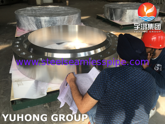 ASME SA182 F321H रसायन उद्योग के लिए स्टेनलेस स्टील फोर्जिंग फ्लैंग्स