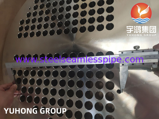 स्टेनलेस स्टील के साथ आवरण ट्यूब शीट ASTM A266 Gr.2 कार्बन