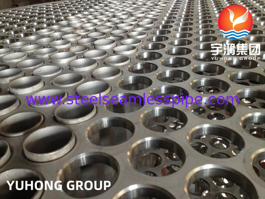 स्टेनलेस स्टील के साथ आवरण ट्यूब शीट ASTM A266 Gr.2 कार्बन
