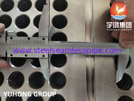 स्टेनलेस स्टील के साथ आवरण ट्यूब शीट ASTM A266 Gr.2 कार्बन