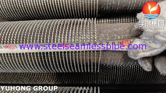 ASTM A335 Gr P9 मिश्र धातु स्टील के लिए भट्टियों के लिए Serrated फिन ट्यूब