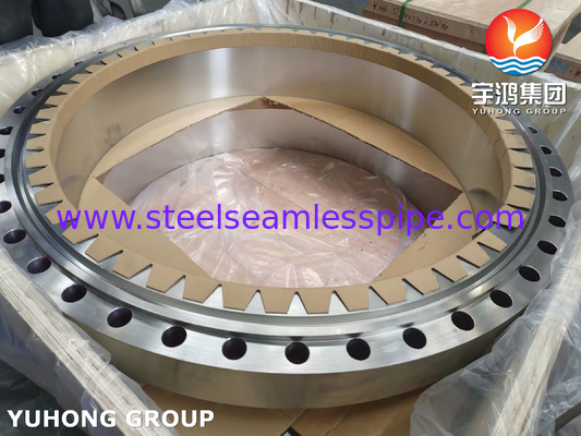 स्टेनलेस स्टील के फ्लैंग ASTM A182 F310, UNS S31000 वेल्ड नेक RTJ फ्लैंग B16.5