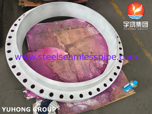 स्टेनलेस स्टील के फ्लैंग ASTM A182 F310, UNS S31000 वेल्ड नेक RTJ फ्लैंग B16.5
