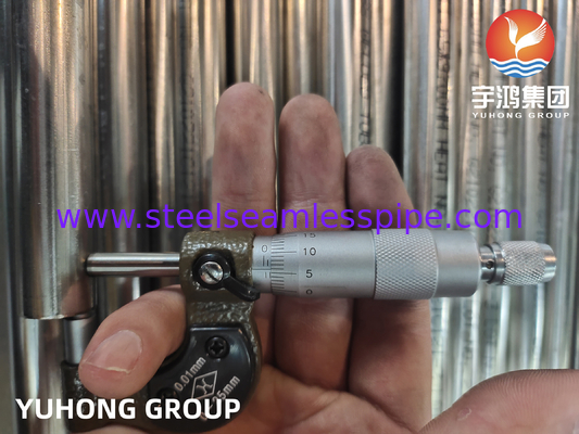 ASME SA249 TP304/304L 1.4301/1.4307 स्टेनलेस स्टील ब्राइट एनील्ड वेल्डेड ट्यूब