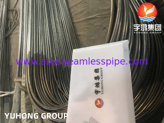 ASME SA249 TP316L स्टेनलेस स्टील यू बेंड हीट एक्सचेंजर ट्यूब