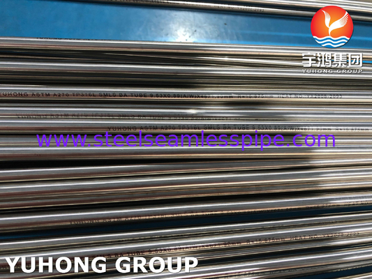 ASTM A270 TP316L सीमलेस ऑस्टेनिटिक एसएस सेनेटरी ट्यूब