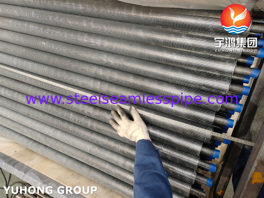 एएसएमई SA179 कार्बन स्टील गर्मी एक्सचेंजर उपकरण के लिए extruded fined ट्यूब
