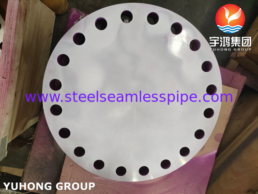 ASTM A182 F304/304L ब्लाइंड B16.5 फोल्डेड फ्लेन्ज रिवाइज्ड फेस BLRF #600