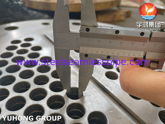 गर्मी एक्सचेंजर के लिए ASME SA516 Gr.70N कार्बन स्टील ट्यूब शीट प्लेट