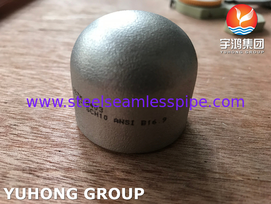 ASTM A403 WP304L 1.4307 अंत टोपी स्टेनलेस स्टील बटवेल्ड फिटिंग
