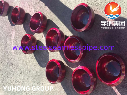 ASTM B366 इनकोनेल 625 / UNS N06625 अंत टोपी निकेल मिश्र धातु स्टील बटवेल्ड फिटिंग