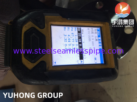 ASTM A182 F51 डुप्लेक्स स्टील फोल्डेड वेल्डनेक फ्लैंज RF B16.5 तेल और गैस के लिए