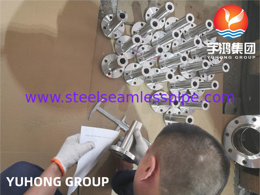 ASME SB564 Monel 400 (UNS N04400, 2.4360) निकेल मिश्र धातु लंबी वेल्ड गर्दन फ्लैंज