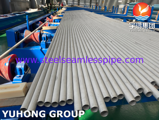 ASTM A213 TP321 1.4541 S32100 स्टेनलेस स्टील हीट एक्सचेंजर ट्यूब कोल्ड ड्रॉ