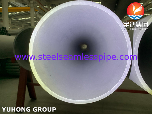 ASTM A790 UNS S32750, 1.4410 अपशिष्ट जल उपचार के लिए सुपर डुप्लेक्स स्टेनलेस स्टील सीमलेस पाइप