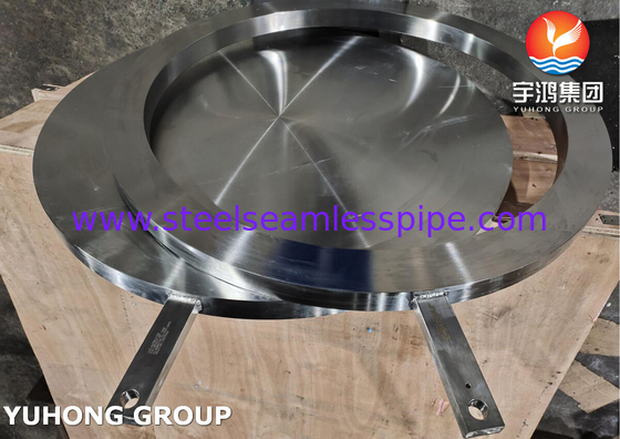 ASTM A182 F53 सुपर डुप्लेक्स स्टील S32750 चश्मा ब्लाइंड फ्लैंज रिंग स्पेसर्स