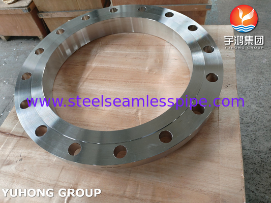 जल उपचार, ASTM A182 F904L, N08904 स्टेनलेस स्टील स्लिप ऑन फ्लैंज, उठाया हुआ चेहरा, B16.5