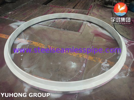 ASTM A182 F321 (UNS S32100) फोल्ड स्टेनलेस स्टील वेल्ड नेक फ्लैंज, उठाया चेहरा