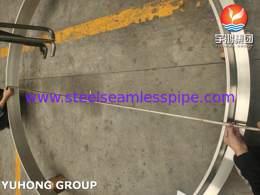 ASTM A182 F321 (UNS S32100) फोल्ड स्टेनलेस स्टील वेल्ड नेक फ्लैंज, उठाया चेहरा