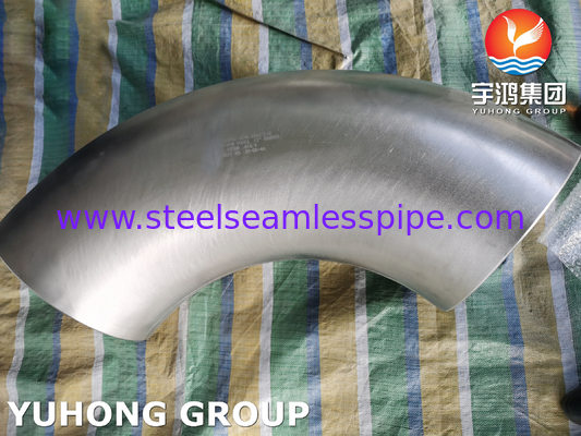 ASTM B363 WPT2 कोहनी टाइटेनियम मिश्र धातु स्टील बटवेल्ड फिटिंग ASME B16.9