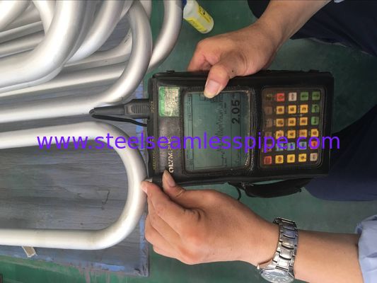 ASME SA213 / SA213M-2013 ए, टीपी 904 एल / यूएनएस नो 8904 स्टेनलेस स्टील यू बेंड ट्यूब 19.05 एमएम एक्स 1.65 एमएम