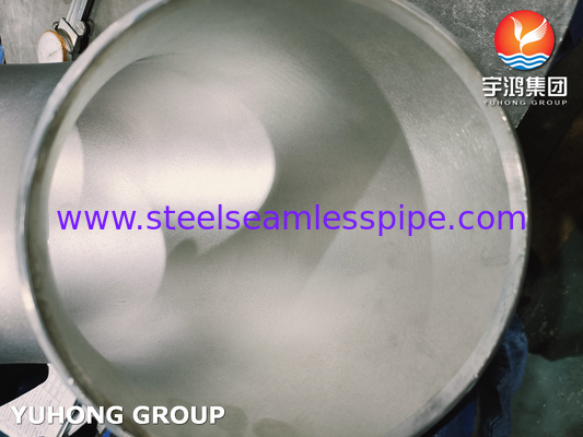 EN10253-4 1.4404 WP316L जल उपचार संयंत्रों के लिए कोहनी स्टेनलेस स्टील पाइप फिटिंग