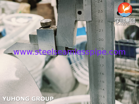 EN10253-4 1.4404 WP316L जल उपचार संयंत्रों के लिए कोहनी स्टेनलेस स्टील पाइप फिटिंग