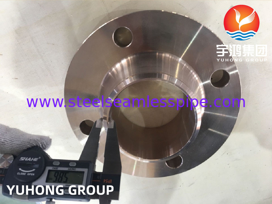 ASTM B151 C70600 1-1/4&quot; SCH40 #150 WN कॉपर निकेल फ्लैंग्स ASME B16.5