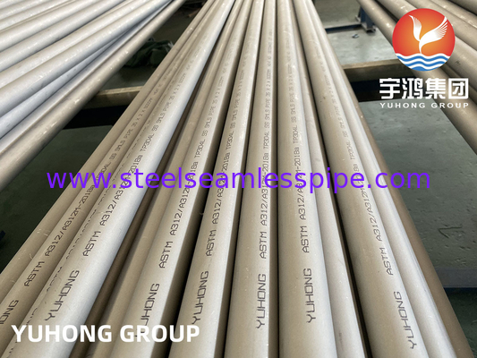 ASME SA213 TP316L 35x2x8000MM हीट एक्सचेंजर के लिए सीमलेस अचारित बॉयलर ट्यूब