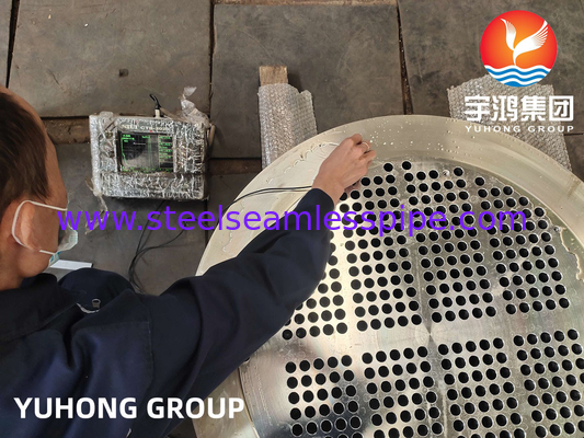 ASTM A182 F304, 304L, SUS304 हीट एक्सचेंजर के लिए स्टेनलेस स्टील ट्यूब शीट