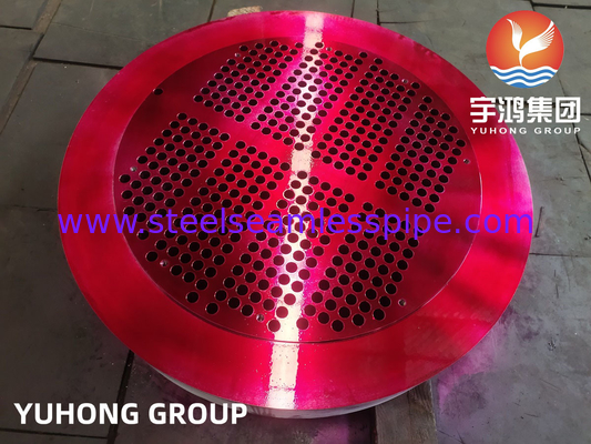 ASTM A182 F304, 304L, SUS304 हीट एक्सचेंजर के लिए स्टेनलेस स्टील ट्यूब शीट