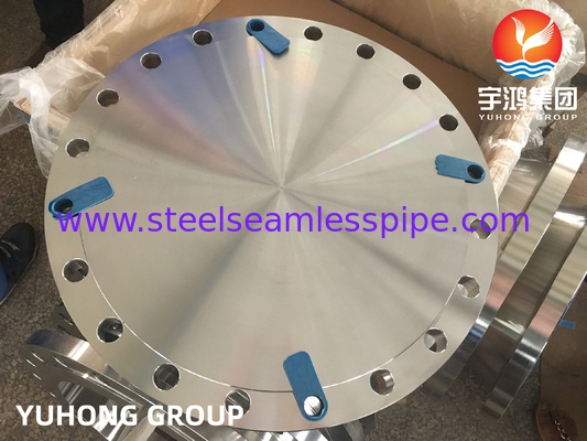 ASTM A182 F304 / 304L SUS304 स्टेनलेस स्टील ब्लाइंड फ्लैंज RF BL B16.5