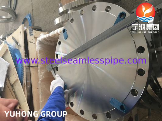 ASTM A182 F304 / 304L SUS304 स्टेनलेस स्टील ब्लाइंड फ्लैंज RF BL B16.5