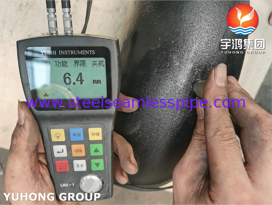 ASTM A234 WP9 CL1 90° कोहनी BW SR 5&quot; SCH40 सीमलेस पाइप फिटिंग