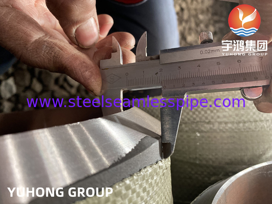 ASME SA335 P22 10&quot; SCH120 सीमलेस बॉयलर पाइप काले रंग की पेंटिंग