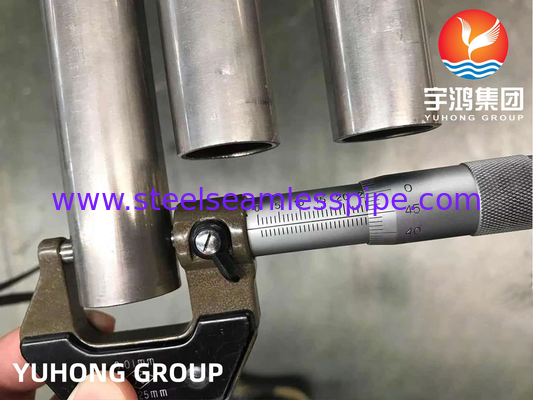 ASTM B163 मोनेल 400 UNS N04400 निर्बाध निकेल तांबा मिश्र धातु ट्यूब चमकदार सतह