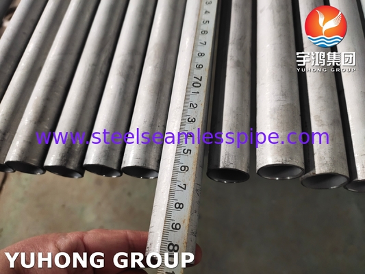 ASTM A789 UNS S31803 रासायनिक प्रक्रिया संयंत्र के लिए डुप्लेक्स स्टेनलेस स्टील सीमलेस ट्यूब