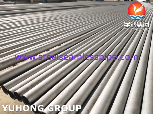 ASTM A789 UNS S31803 रासायनिक प्रक्रिया संयंत्र के लिए डुप्लेक्स स्टेनलेस स्टील सीमलेस ट्यूब