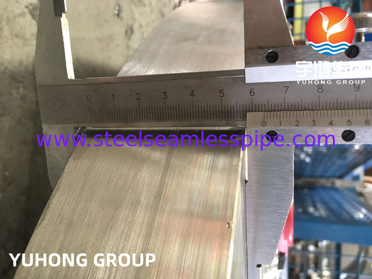ASME SA182 F316L, 1.4404 स्टेनलेस स्टील हीट एक्सचेंजर के लिए फोल्डेड ट्यूब शीट