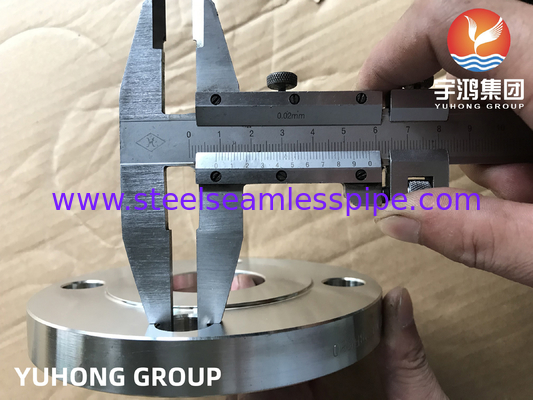 ASTM A182 F316L रासायनिक खाद्य फार्मा के लिए स्टेनलेस स्टील फ्लैंज