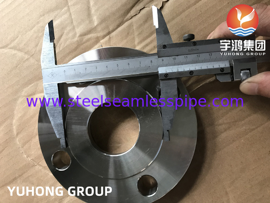ASTM A182 F316L रासायनिक खाद्य फार्मा के लिए स्टेनलेस स्टील फ्लैंज