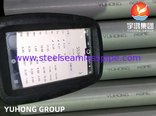 Asme Sa213 Tp347h स्टेनलेस स्टील सीमलेस बॉयलर ट्यूब GL अनुमोदित के साथ