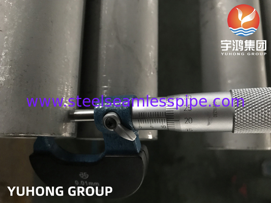 Asme Sa213 Tp347h स्टेनलेस स्टील सीमलेस बॉयलर ट्यूब GL अनुमोदित के साथ