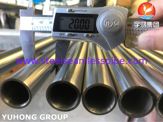 ASTM A269 TP316L स्टेनलेस स्टील सीमलेस ट्यूब स्ट्रा चूसने के कप के लिए ब्राइट एनील्ड