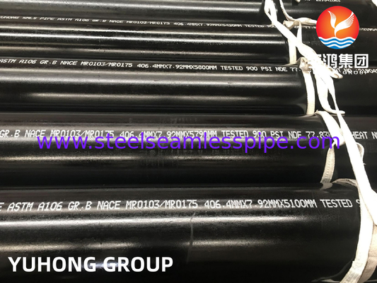 ASME SA106 API 5L A53 ग्रेड B कार्बन स्टील तेल और गैस उद्योग के लिए सीमलेस पाइप