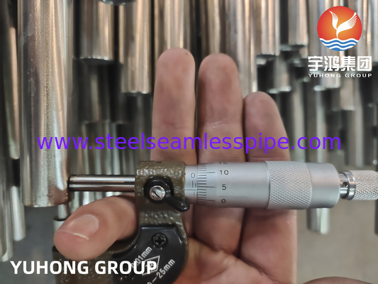 ASTM A249 TP304L ऑस्टेनिटिक स्टेनलेस स्टील वेल्डेड वेल्डेड ट्यूब